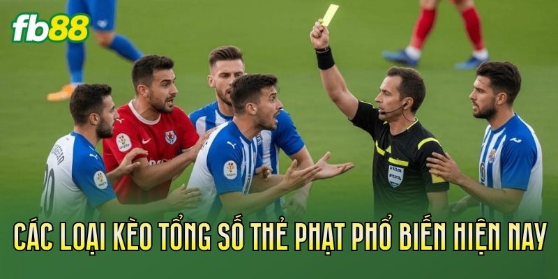 Kèo Tổng Số Thẻ Phạt Là Gì? Cách Chơi Hiệu Quả 2 Các loại kèo tổng số thẻ phạt phổ biến hiện nay