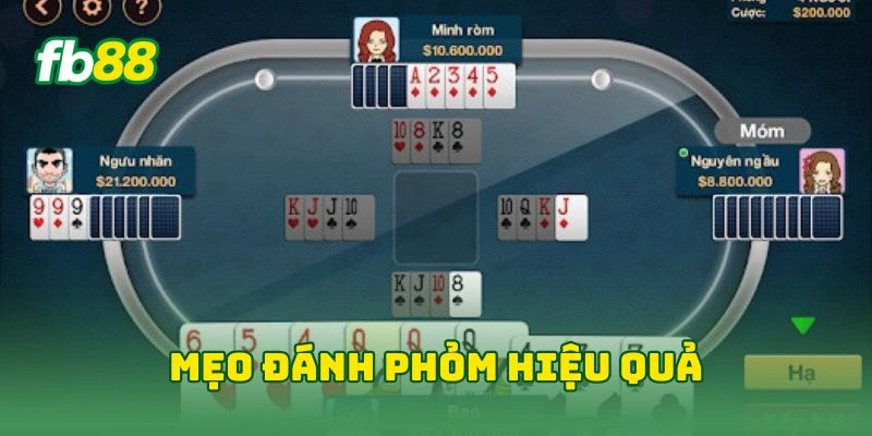 Mẹo đánh phỏm hiệu quả