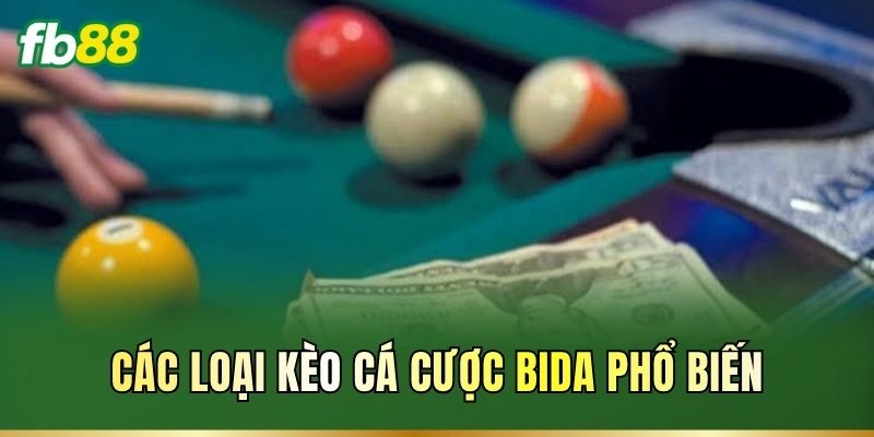 Cá Cược Bida: Luật Chơi, Các Loại Kèo Và Cách Đọc Tỷ Lệ 2 Các loại kèo cá cược Bida phổ biến